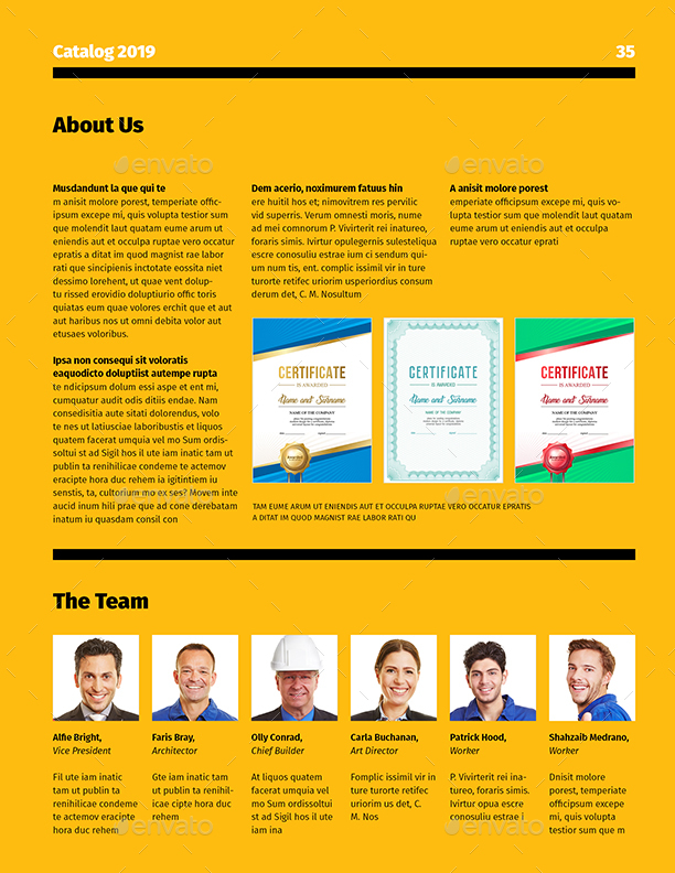 Catalog 40 Pages, Print Templates GraphicRiver